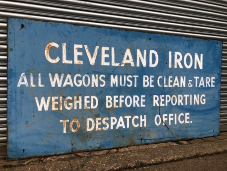 Cleveland Ironworks sign