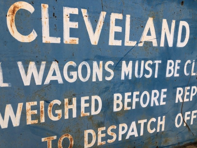 Cleveland Ironworks sign