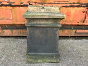Victorian square chimney pot
