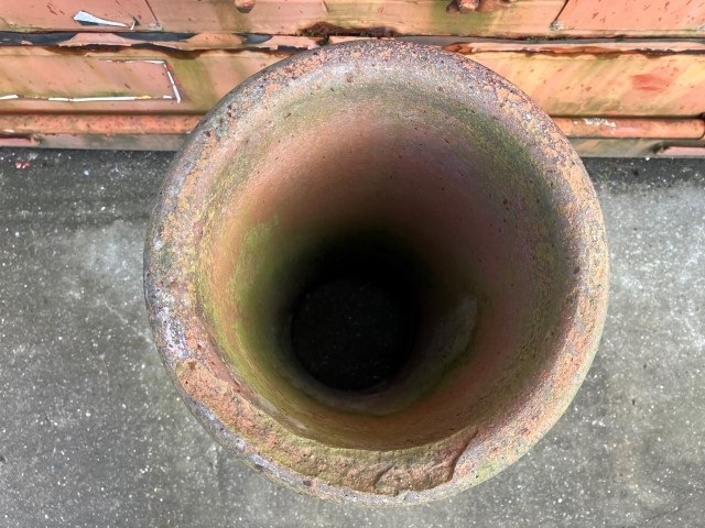 Terracotta chimney pot