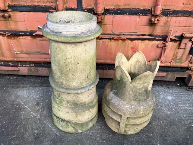 Victorian crown chimney pot