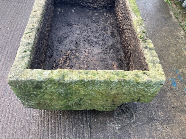 Reclaimed stone trough