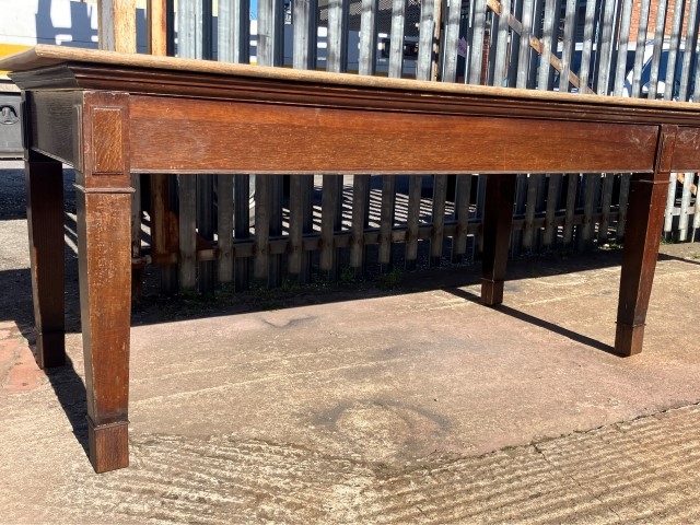 Huge oak table