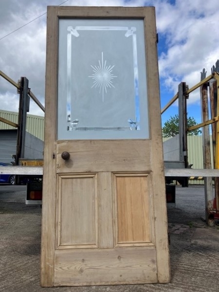 Victorian vestibule door