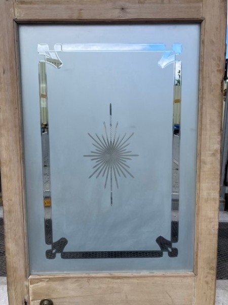 Victorian vestibule door