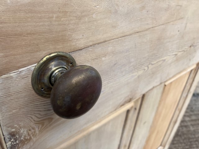 Victorian vestibule door