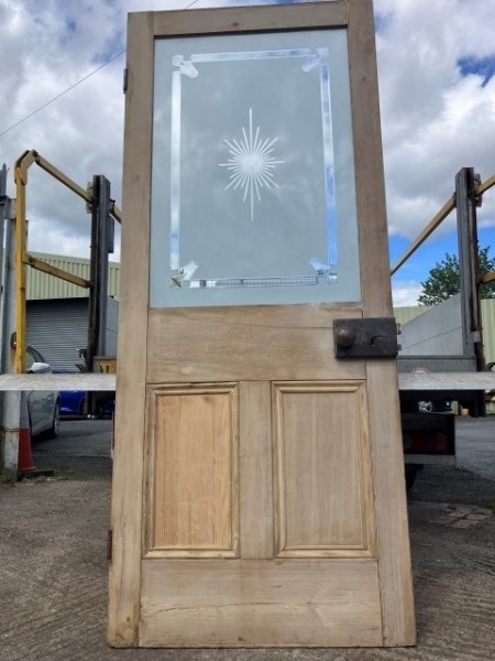 Victorian vestibule door