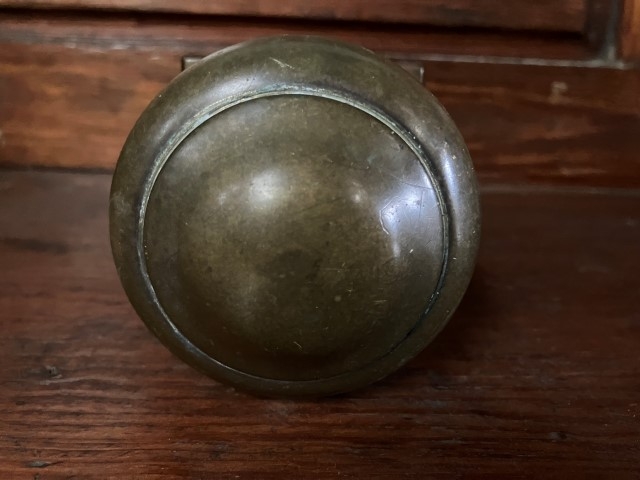 Original Victorian door furniture set