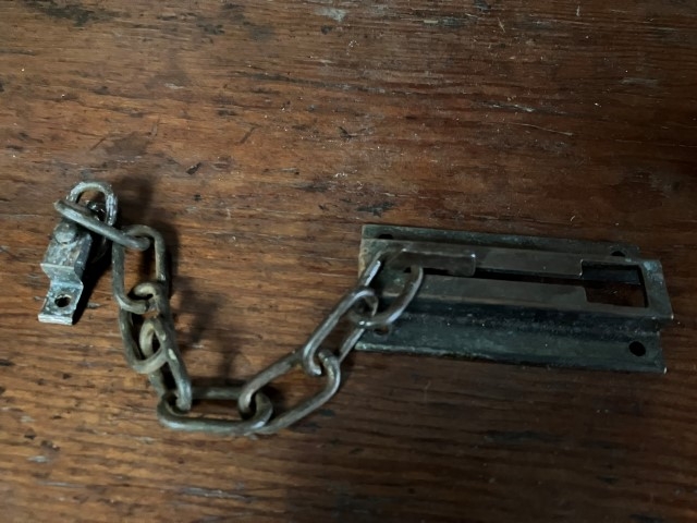 Original Victorian door furniture set