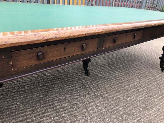 Vintage boardroom table