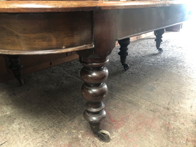 Vintage boardroom table