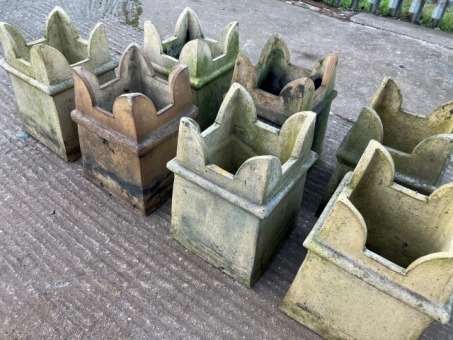 Victorian Bishop chimney pots
