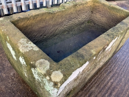 Sandstone trough