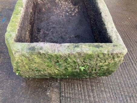 Reclaimed stone trough