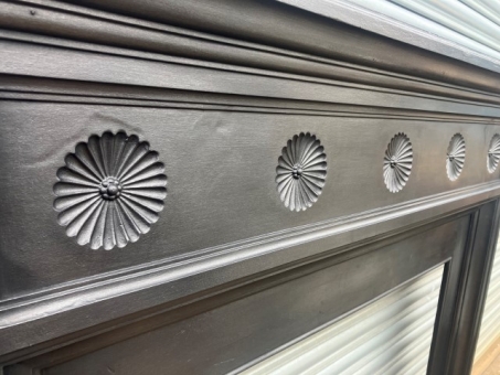Cast iron fire surround