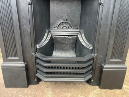 Victorian cast iron bedroom grate