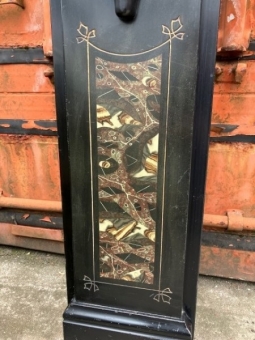 Victorian marbleised slate fire surround