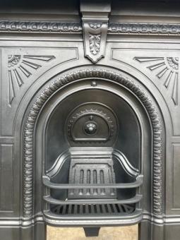 Original Victorian bedroom grate