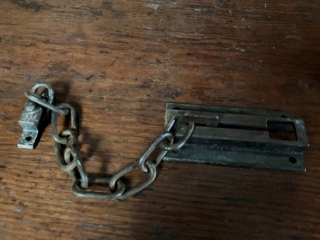 Original Victorian door furniture set