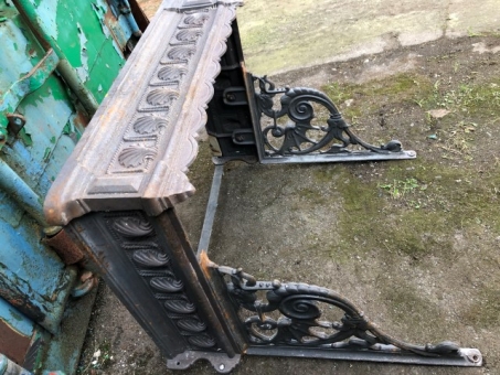 Victorian cast iron sink frame