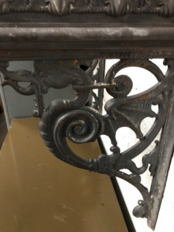 Victorian cast iron sink frame