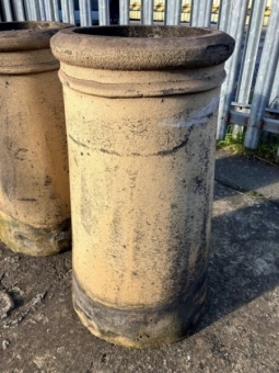 Victorian buff chimney pots