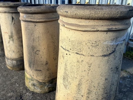 Victorian buff chimney pots